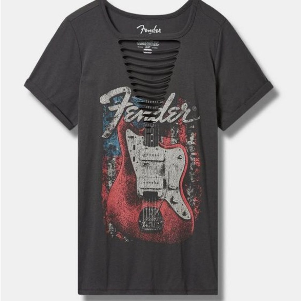 Torrid Fender Graphic Tee - Short Sleeve